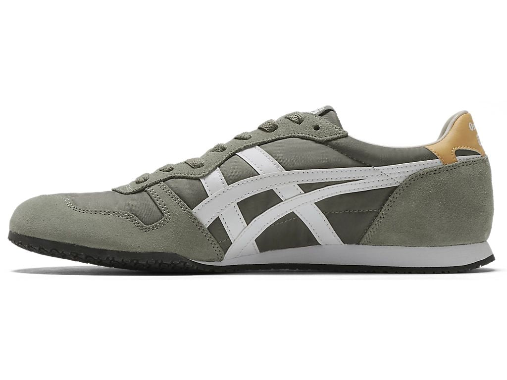 Onitsuka Tiger Serrano Unisex Sneakers – Olive / White  running shoes women asics mens shoes