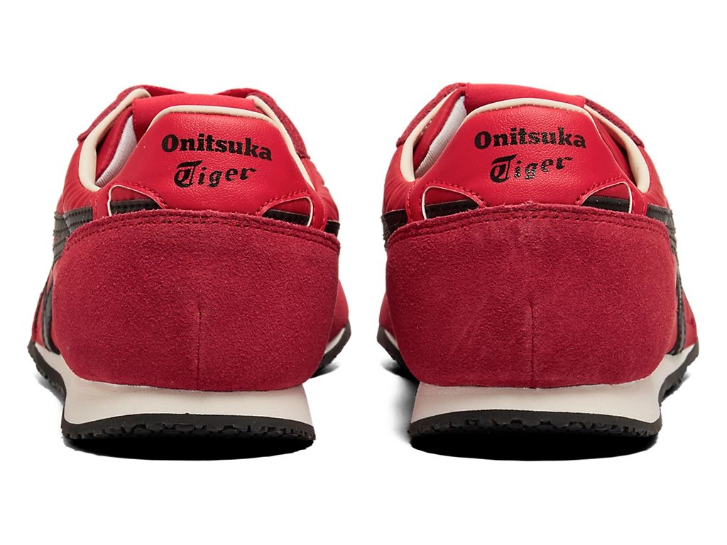 Onitsuka Tiger Serrano Unisex Sneakers – Red / Black  running shoes women asics mens shoes