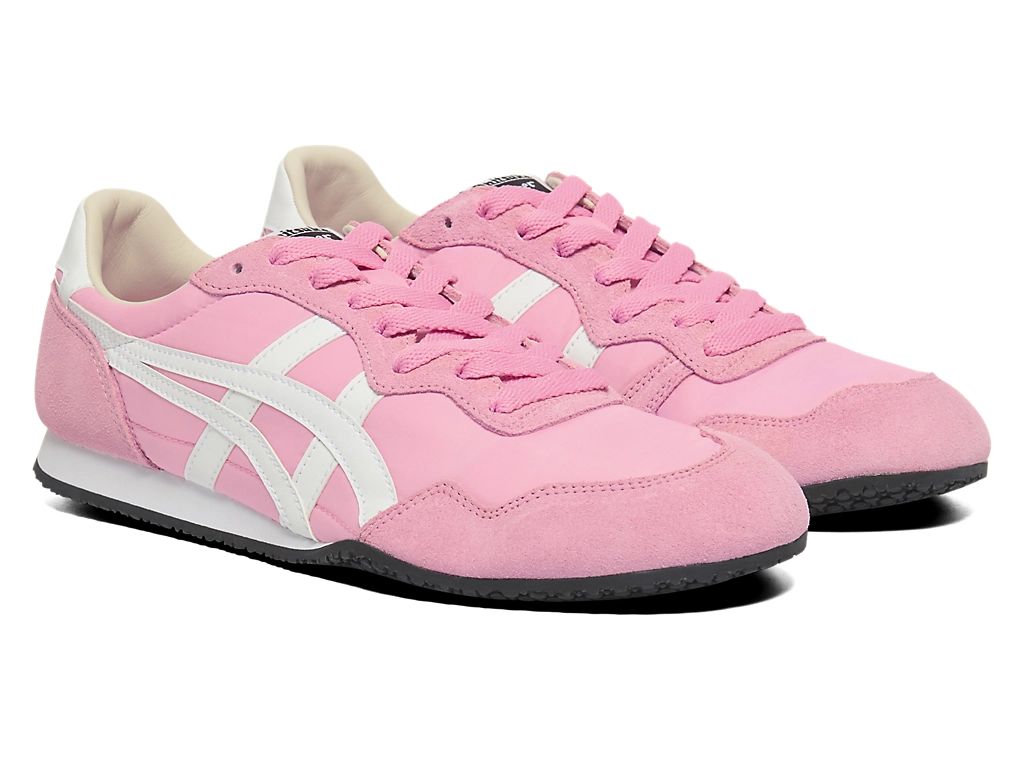 Onitsuka Tiger Serrano Unisex Sneakers – Pink / White  running shoes women asics mens shoes