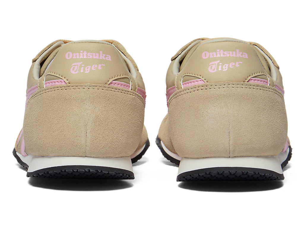 Onitsuka Tiger Serrano Unisex Sneakers – Beige / Pink  running shoes women asics mens shoes