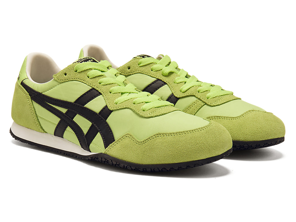 Onitsuka Tiger Serrano Unisex Sneakers – Lime Green / Black  running shoes women asics mens shoes