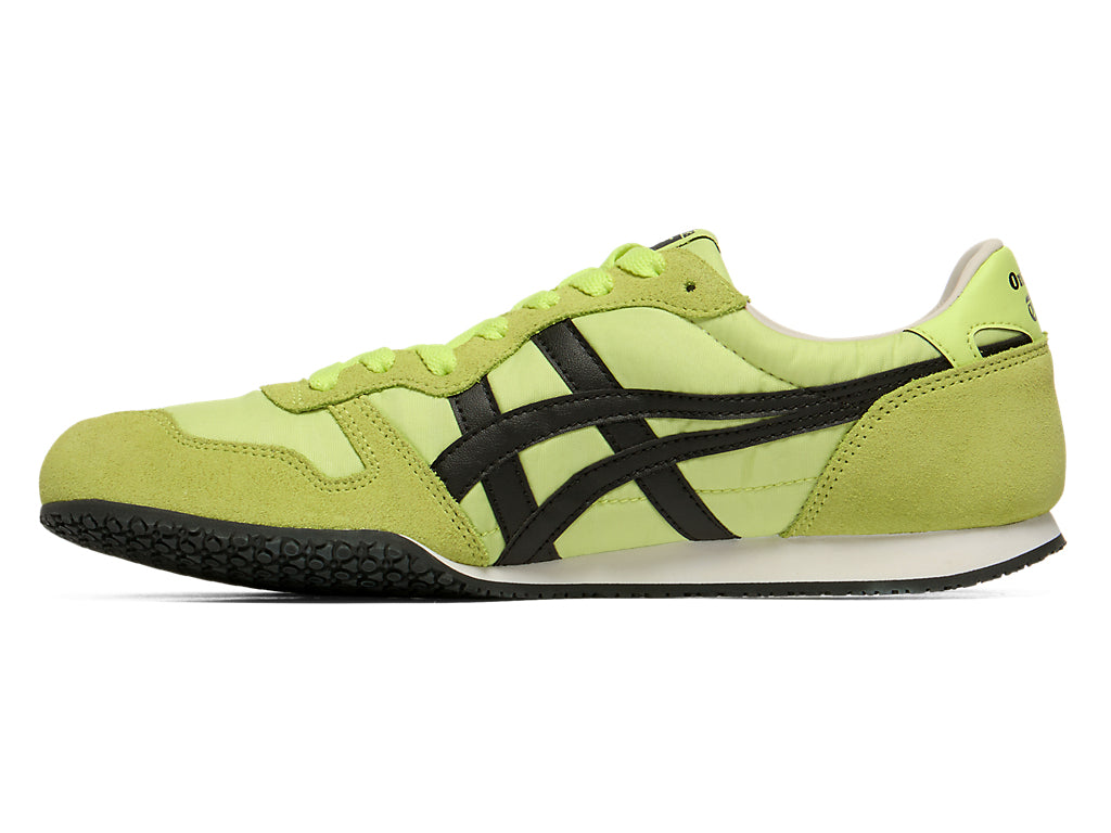 Onitsuka Tiger Serrano Unisex Sneakers – Lime Green / Black  running shoes women asics mens shoes