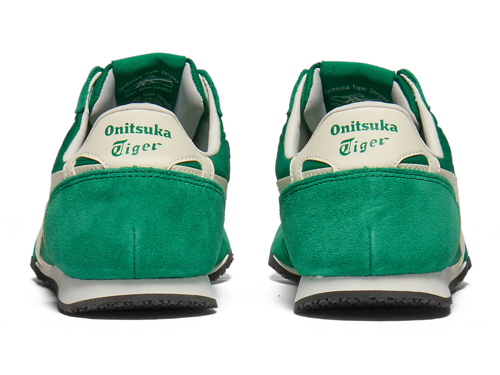 Onitsuka Tiger Serrano Slip-On Unisex Sneakers – Green / Yellow  running shoes women asics mens shoes