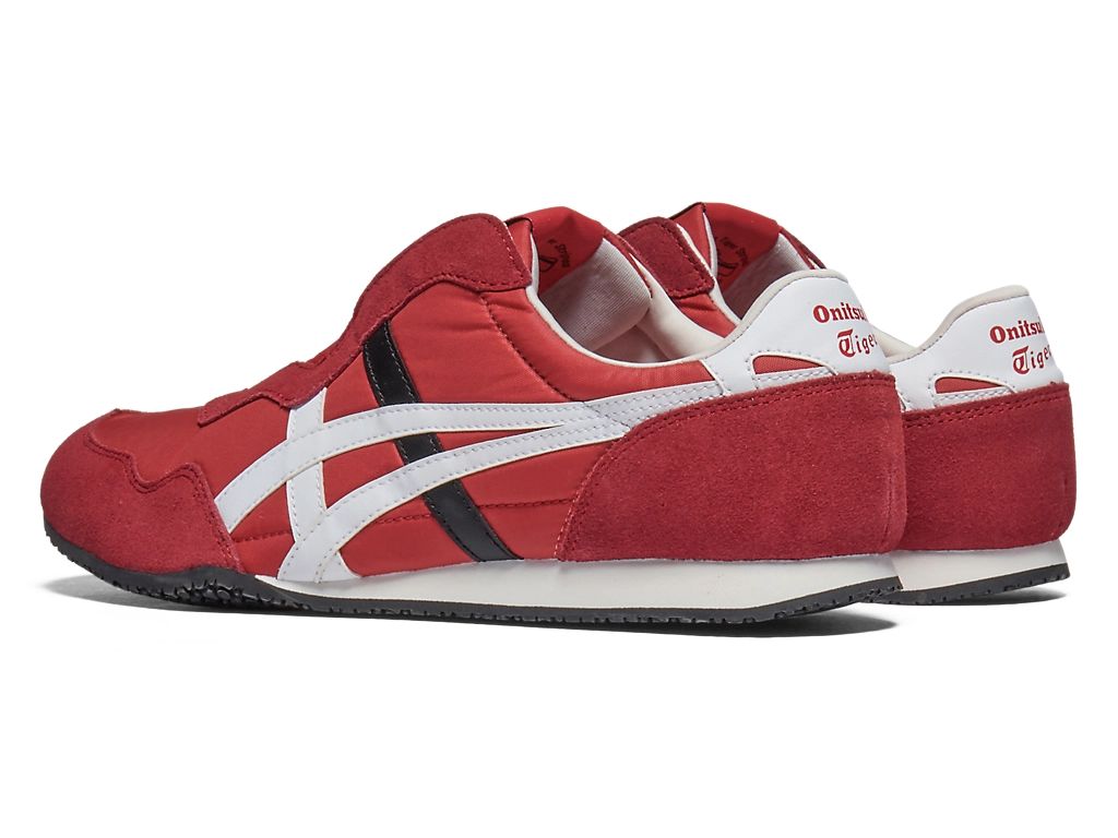 Onitsuka Tiger Serrano Slip-On Unisex Sneakers – Red / White / Black  running shoes women asics mens shoes