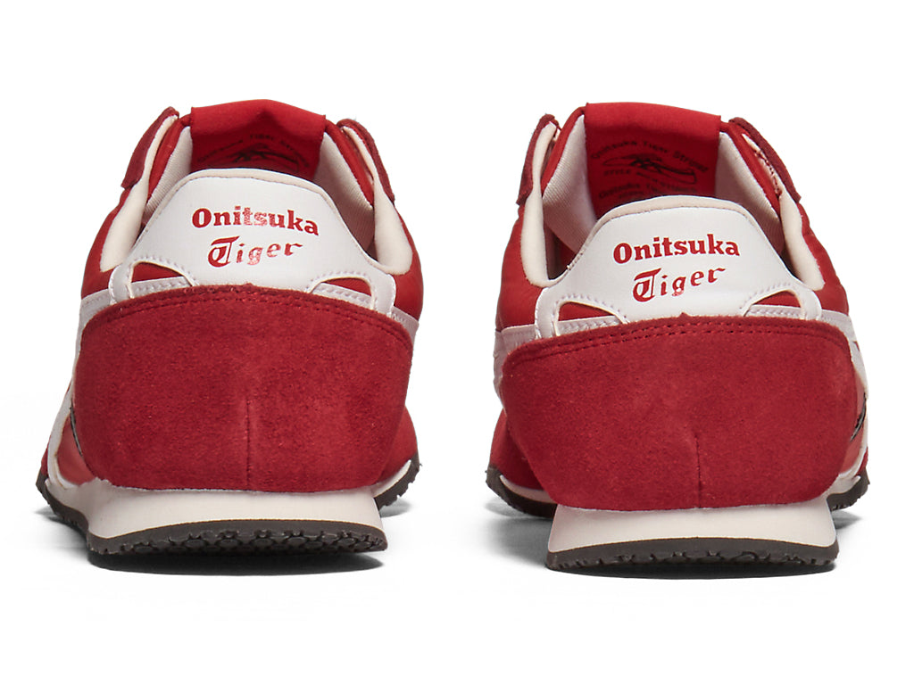Onitsuka Tiger Serrano Slip-On Unisex Sneakers – Red / White / Black  running shoes women asics mens shoes
