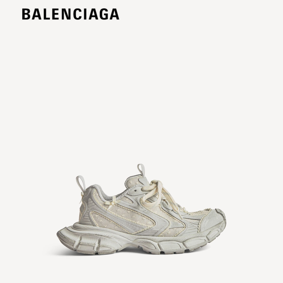 Balenciaga 3XL Check Pattern men's shoes  women sneakers