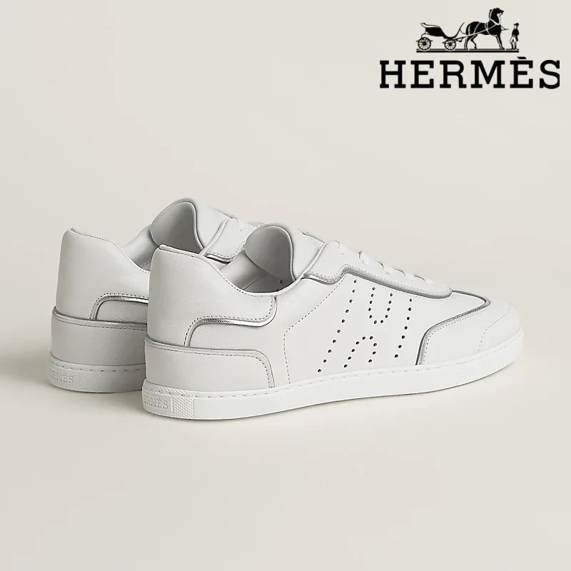 Hermès Boomerang White Sneaker