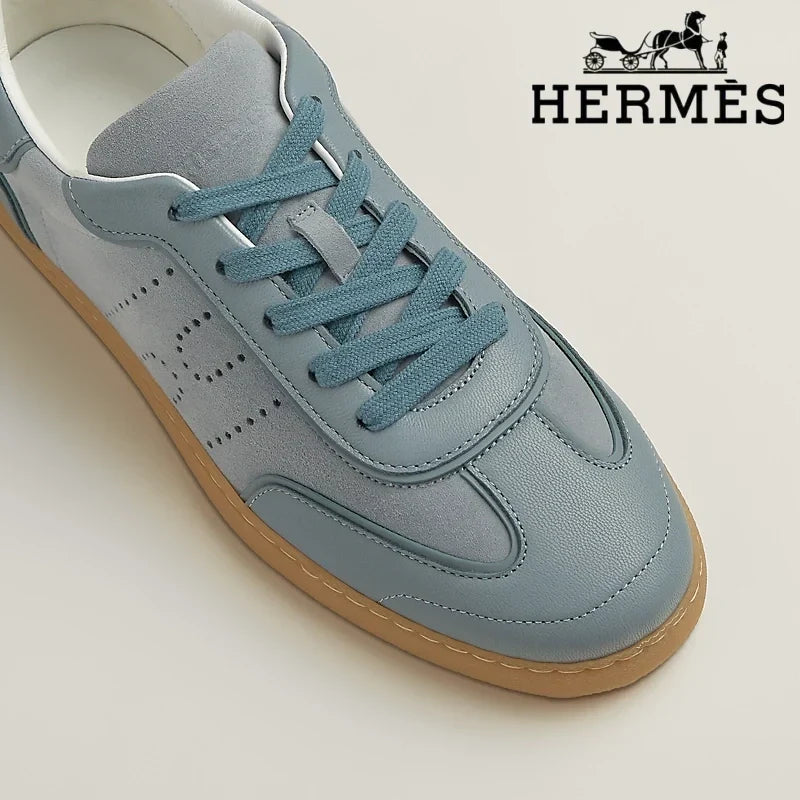 Hermès Boomerang Denim Blue Sneaker