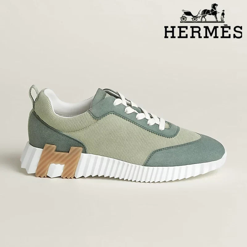 Hermès Bouncing Sage Green Sneaker