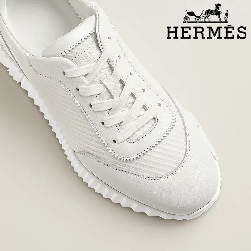 Hermès Bouncing White Sneaker