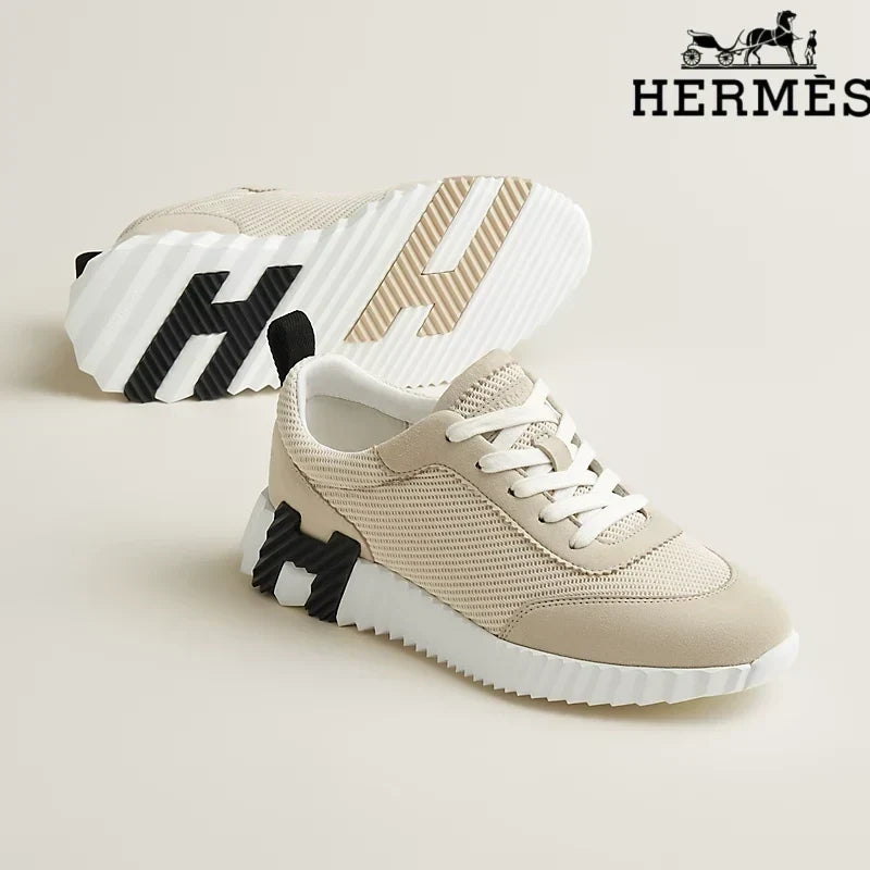 Hermès Beige Electric Sneakers