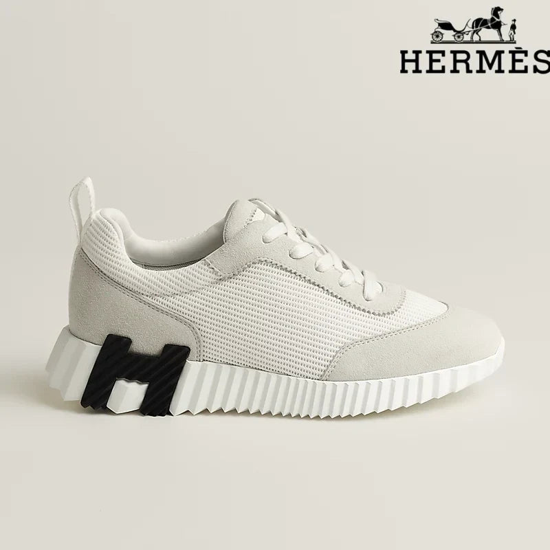 Hermès womens shoes men sneaker White Electric Sneakers