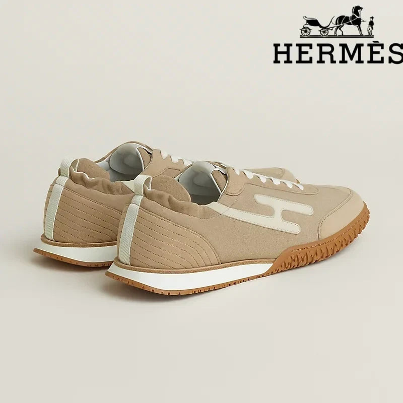 Hermès Jet Sneaker in Beige