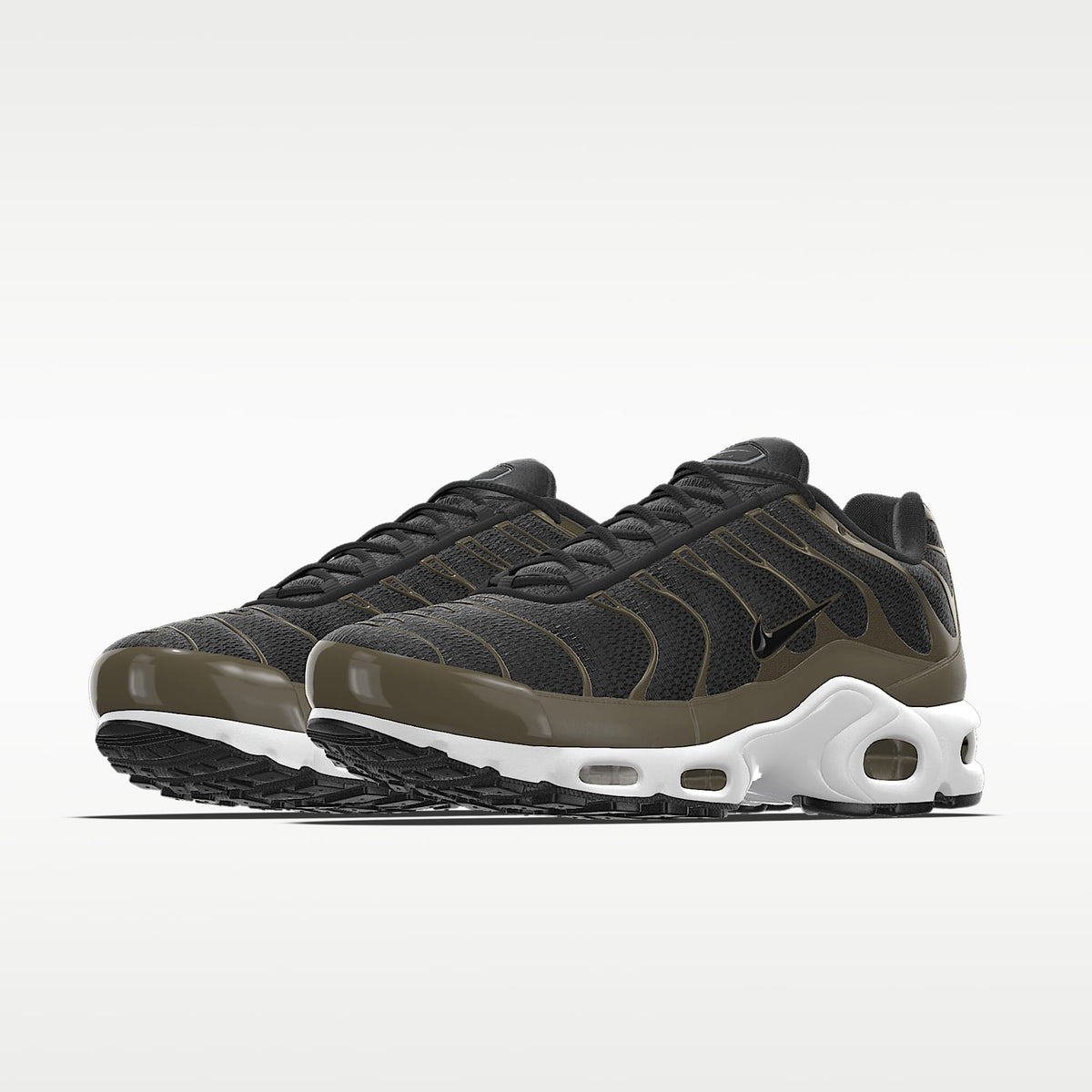 Nike Air Max Plus TN Women's & Men's Sneakers - Black / Olive Green / White