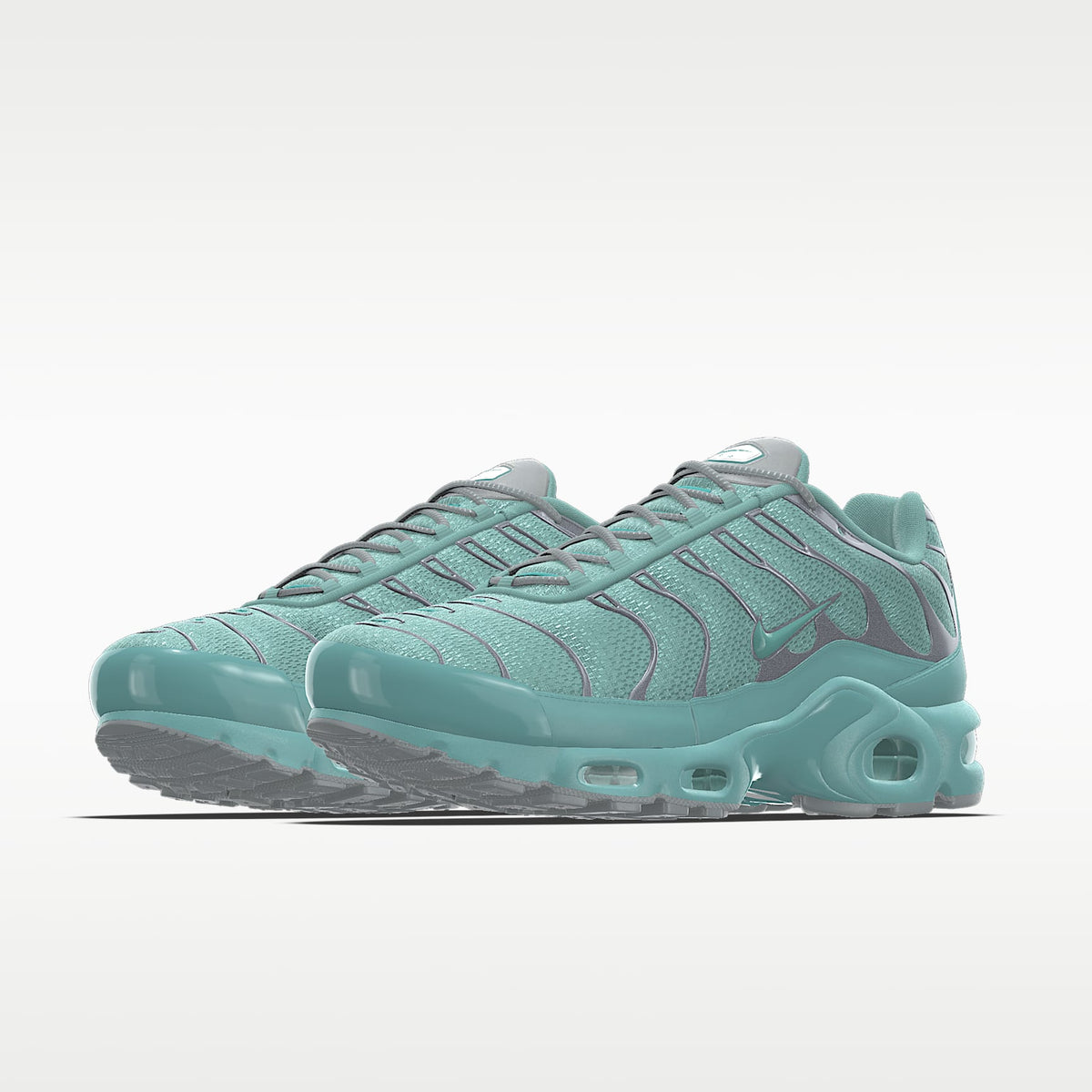 Nike Air Max Plus TN Women's & Men's Sneakers - Teal / Metallic Silver