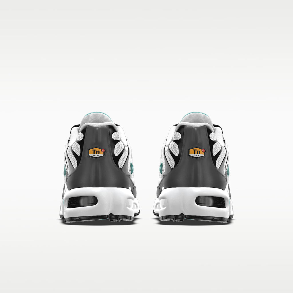 Nike Air Max Plus TN Women's & Men's Sneakers - White / Black / Aqua Blue