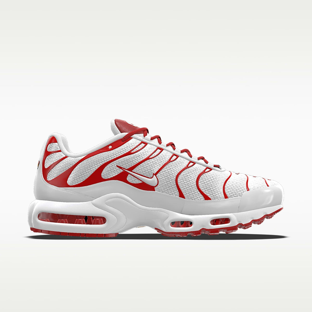 Nike Air Max Plus TN Women's & Men's Sneakers - White / University Red