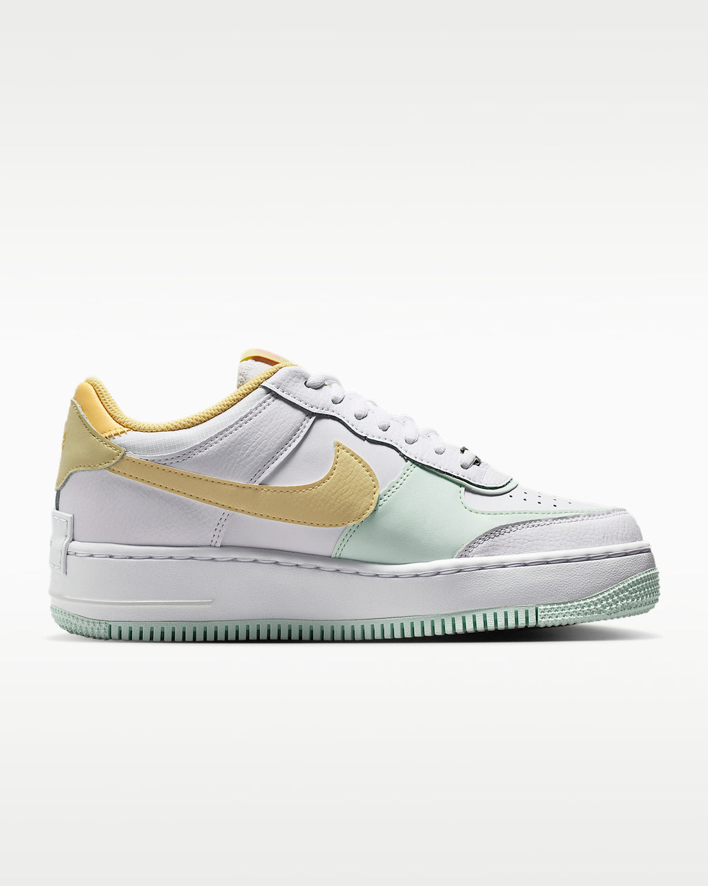 Nike Air Force 1 Shadow White Pastel Pink Yellow Mint Green Sneakers  mens low top shoes