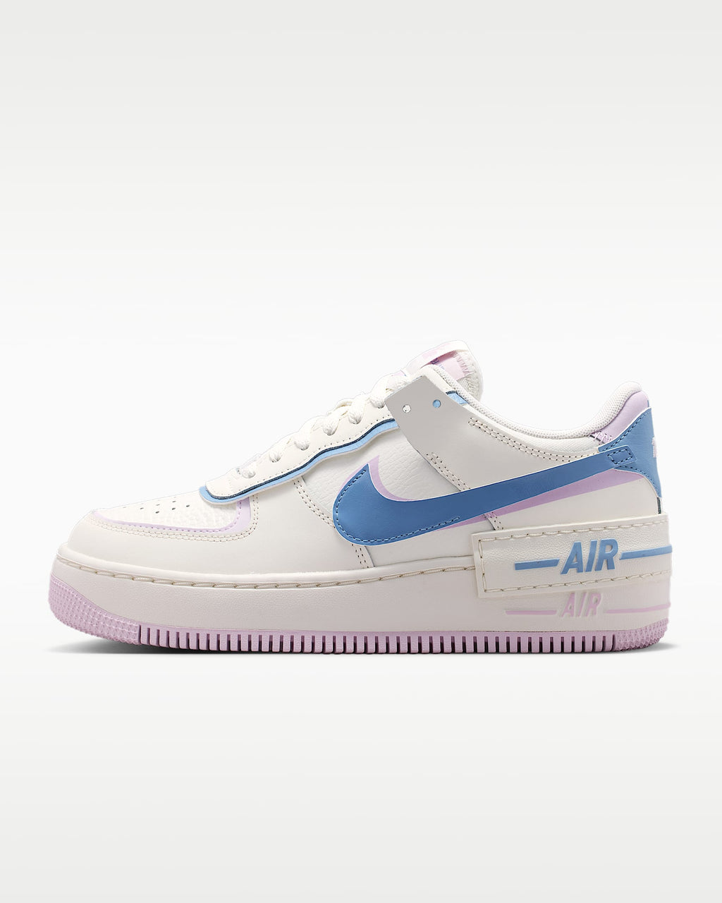 Nike Air Force 1 Shadow White Blue Lavender Sneakers mens low top shoes