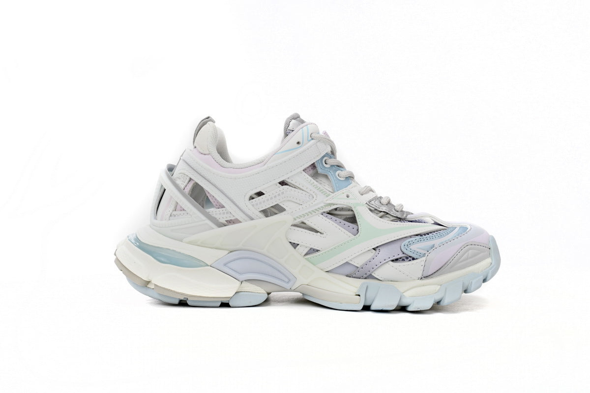 Balenciaga men's shoes Track.2 Sneakers  balenciaga runners White