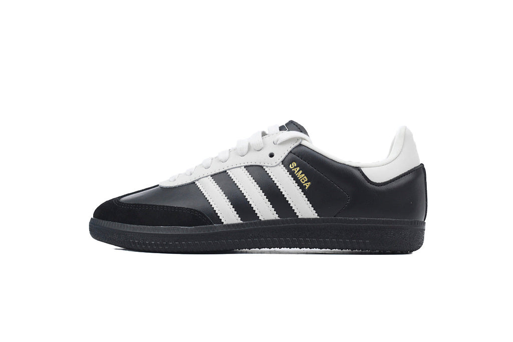 adidas samba  women's shoes  men's samba sneakers adidas samba black OG – Classic Leather Sneakers