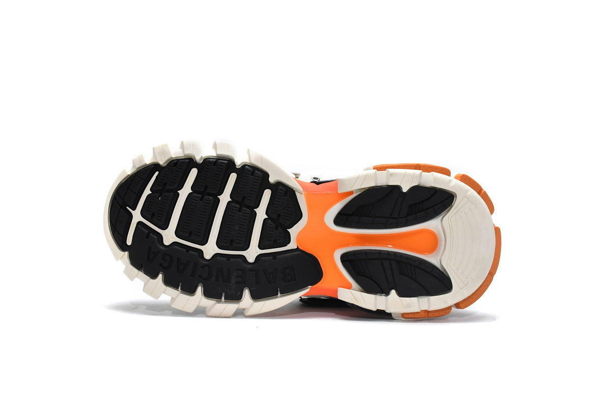 Balenciaga men's shoes  Track Sneakers  balenciaga runners White-orange
