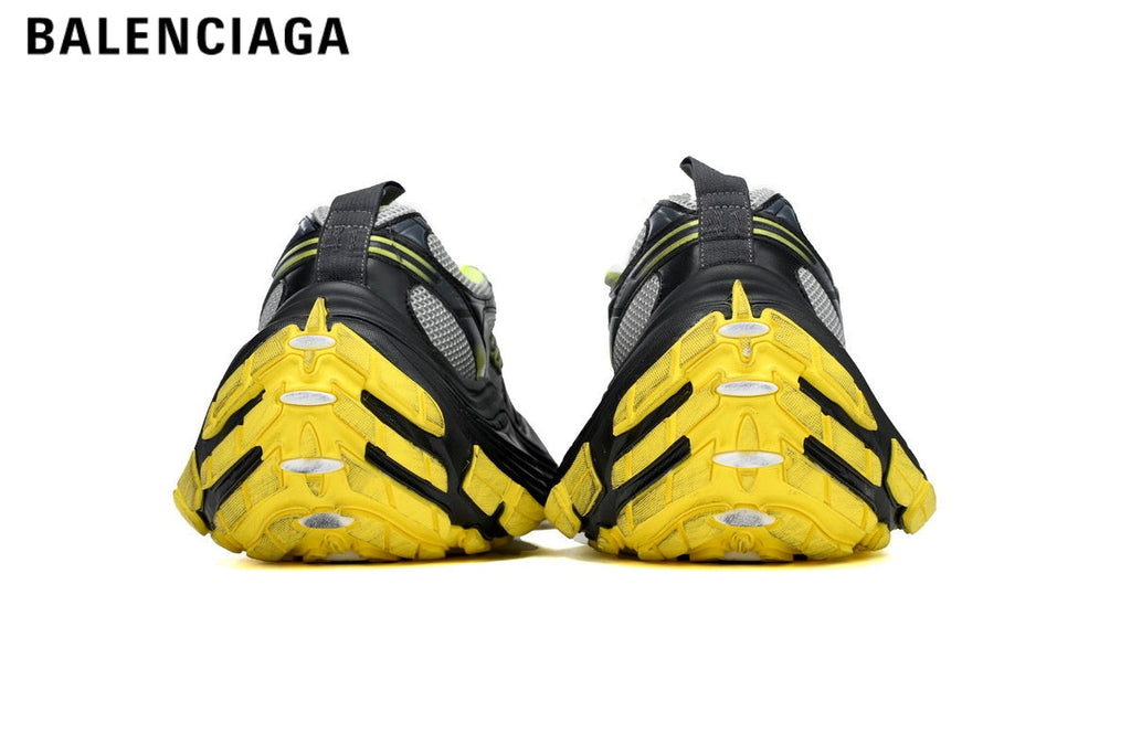 Balenciaga 10XL men's shoes  women sneakers — Grey / Black / Yellow
