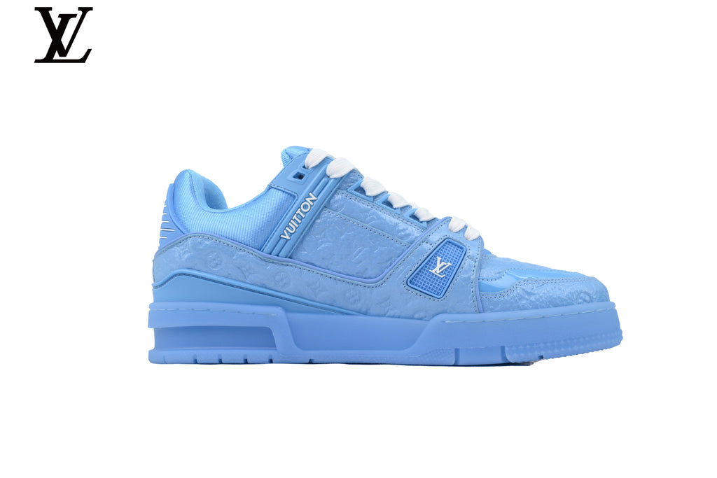 Louis Vuitton LV shoes for man  women Trainer Sneaker