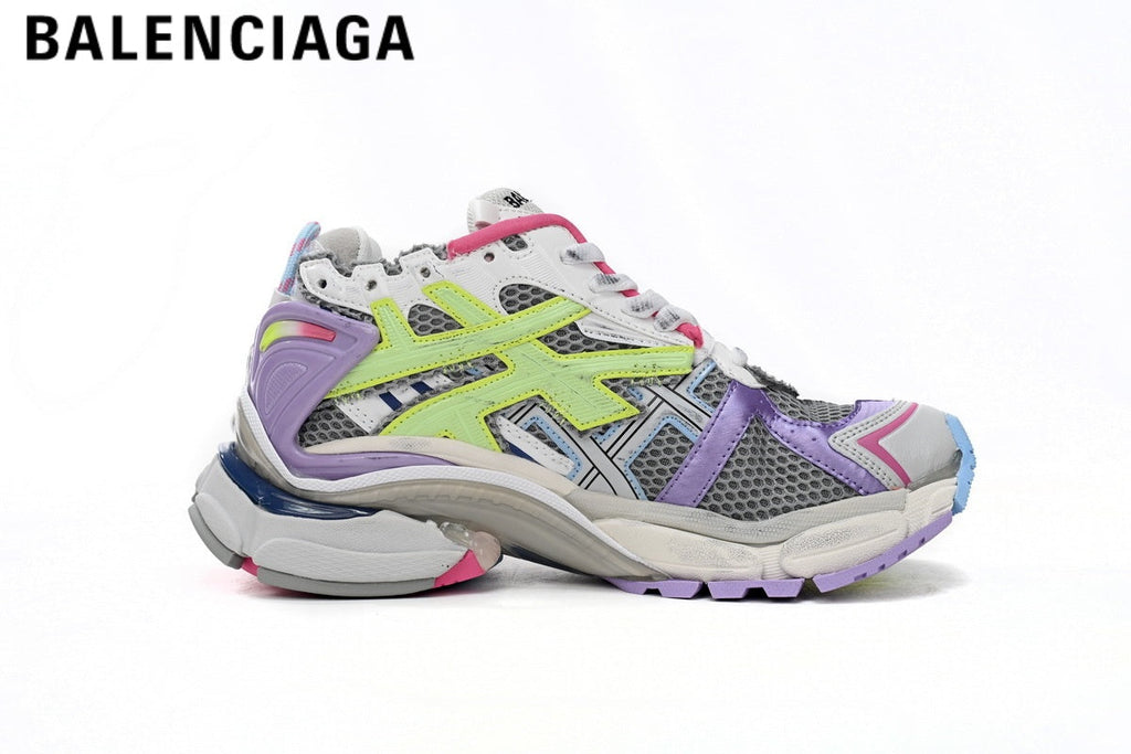 Balenciaga Runner men's shoes  women sneakers— Multicolor