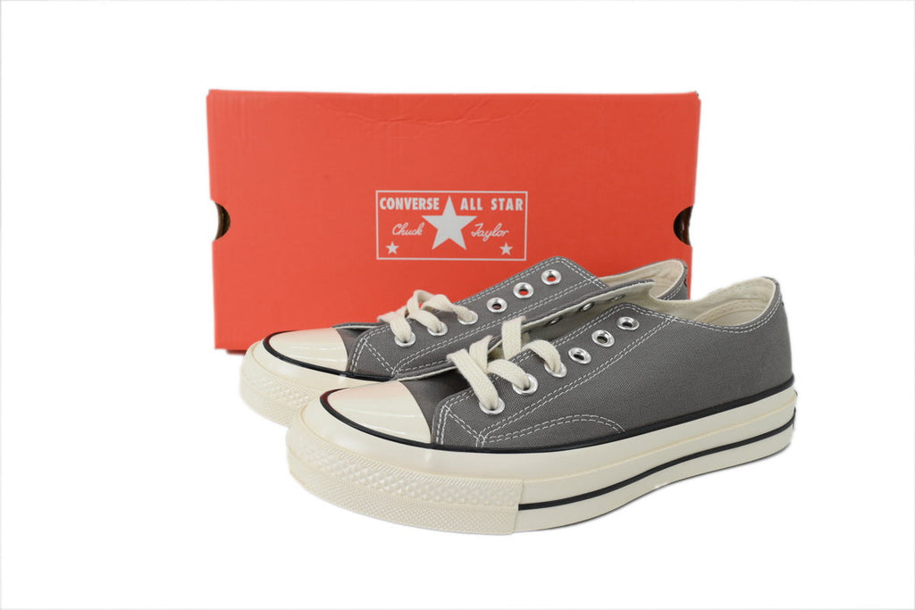Converse Chuck 70 Women's Men's Shoes | Gray Low-Top Canvas Sneakers