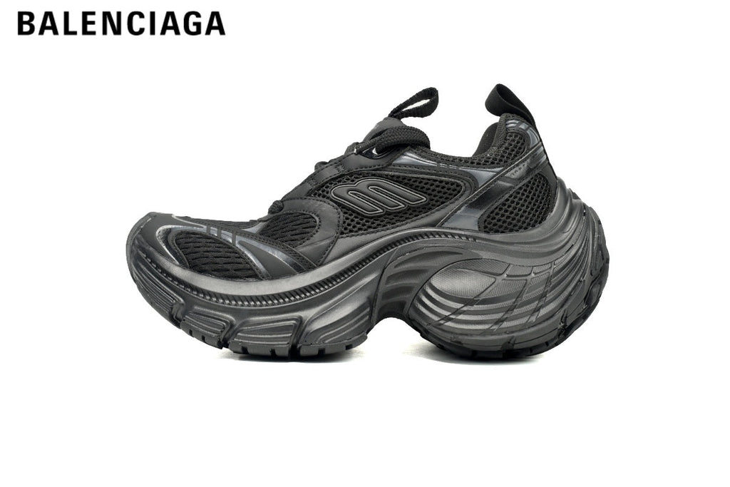 Balenciaga 10XL men's shoes  women sneakers — Black