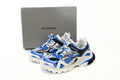 Balenciaga men's shoes Track.2 Sneakers   balenciaga runners White and Blue