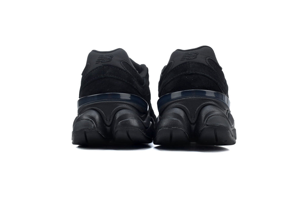 New Balance 9060 Women's & Men's All Black Chunky Retro Sneakers