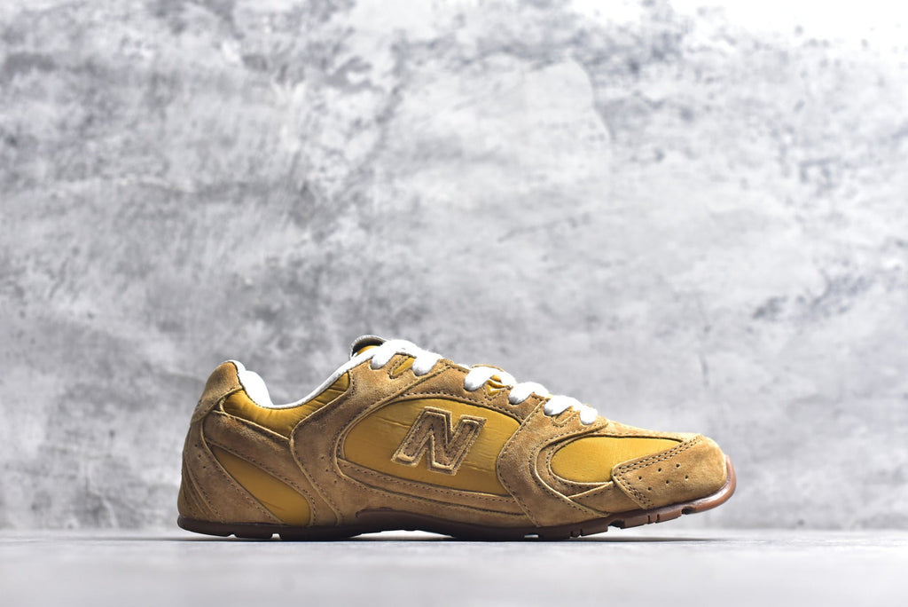 New Balance 530 Women's & Men's Mustard Yellow & Brown Low-Profile Retro Sneakers