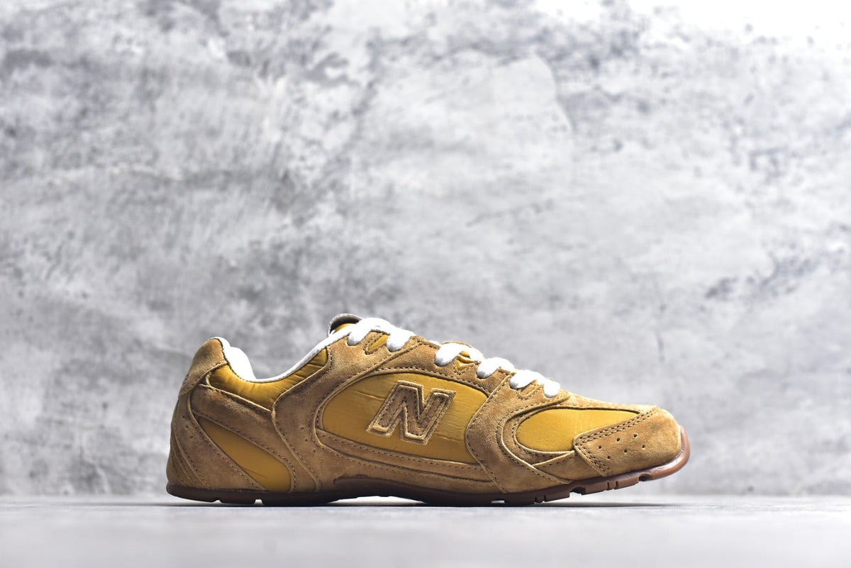 New Balance 530 Women's & Men's Mustard Yellow & Brown Low-Profile Retro Sneakers