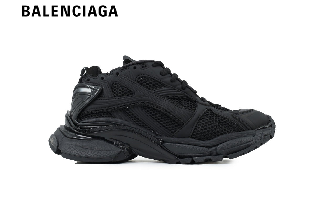 Balenciaga Runner men's shoes  women sneakers All Black