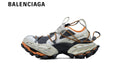 Balenciaga Defender men's shoes  women sneakers White Orange