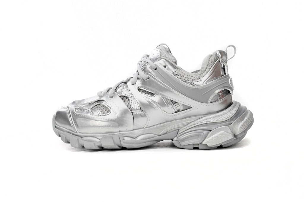 Balenciaga men's shoes Track Sneaker   balenciaga runners Silvery-white
