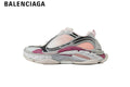Balenciaga Cargo men's shoes  women sneakers — White, Pink & Burgundy