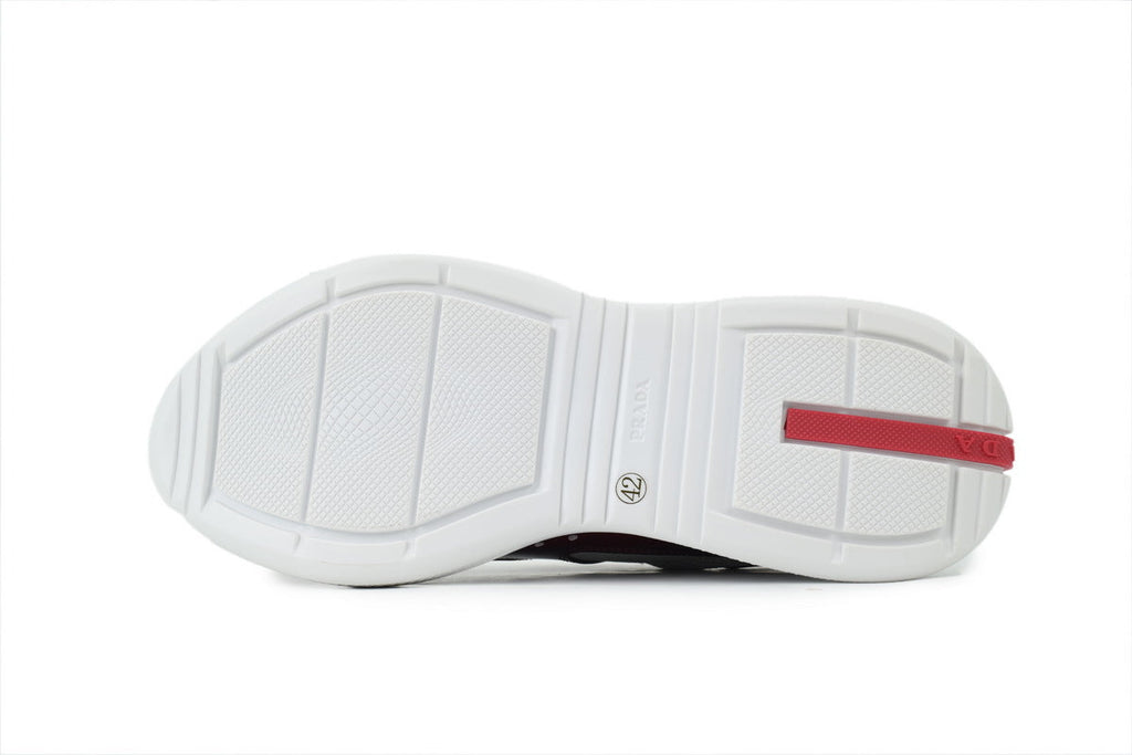 Prada America's Cup Sneakers  slip ons womens  prada designer mens shoes Greyish-brownish-red