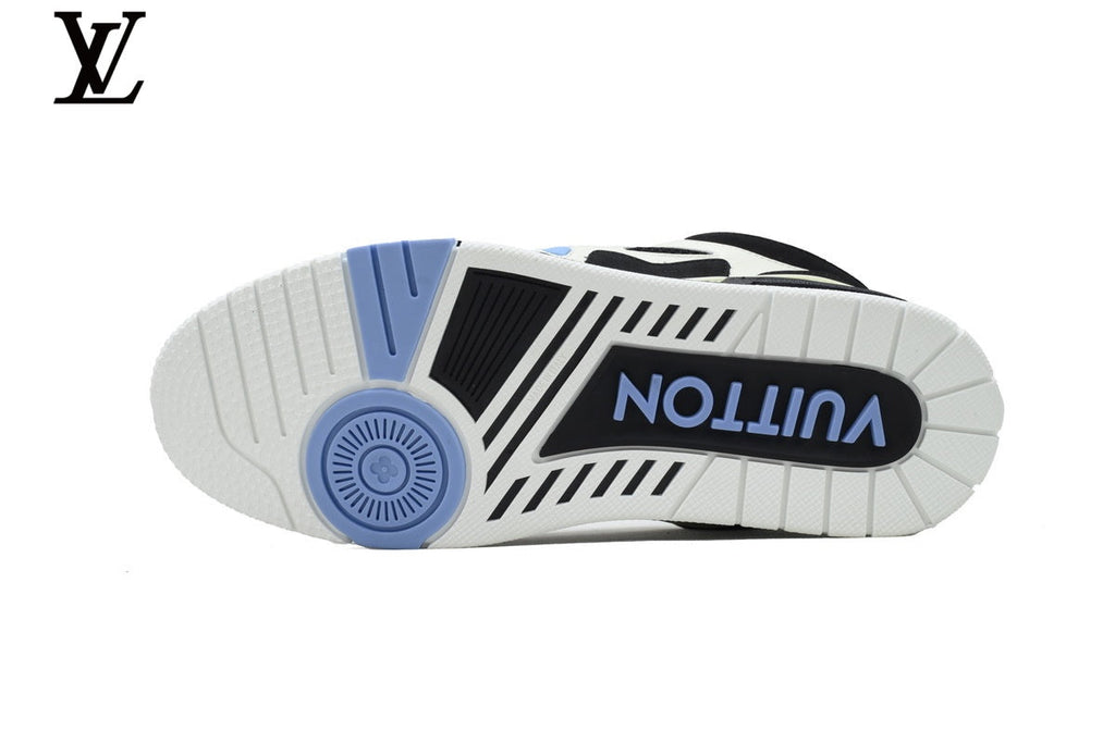 Louis Vuitton LV Skate Sneaker – Black, White & Light Blue