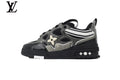 Louis Vuitton shoes for man  women Skate Sneakers - Black Speckled Mesh