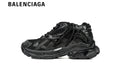 Balenciaga Runner men's shoes  women sneakers Black