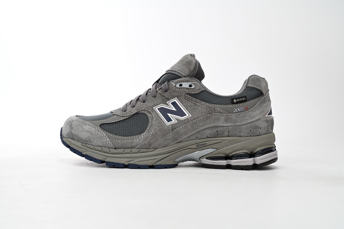 New Balance 2002R Women's & Men's Grey & Navy Retro Lifestyle Sneakers