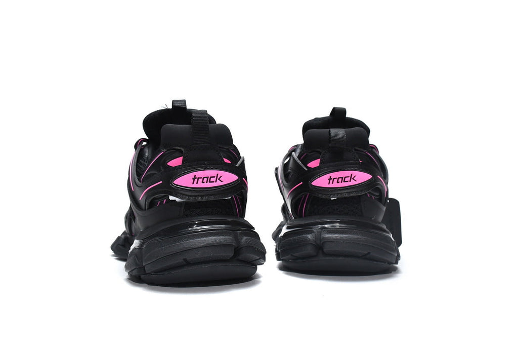 Balenciaga men's shoes Track Sneaker balenciaga runners Black and pink