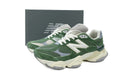 New Balance 9060 Women's & Men's Green Cream Grey Chunky Retro Sneakers