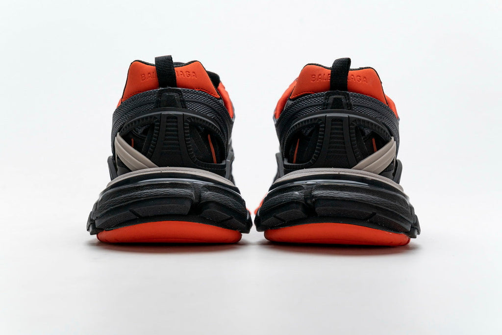 Balenciaga men's shoes  Track.2 Sneakers  balenciaga runners Black Orange