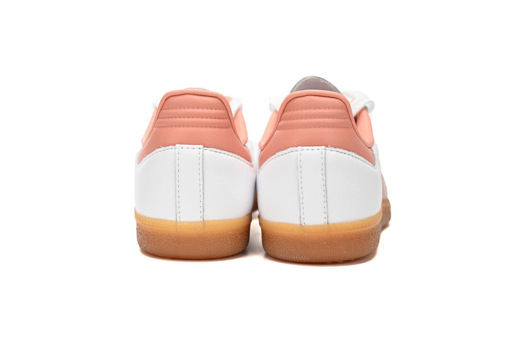adidas samba  women's shoes  men's samba sneakers adidas samba  white/pink OG – Classic Leather Sneakers