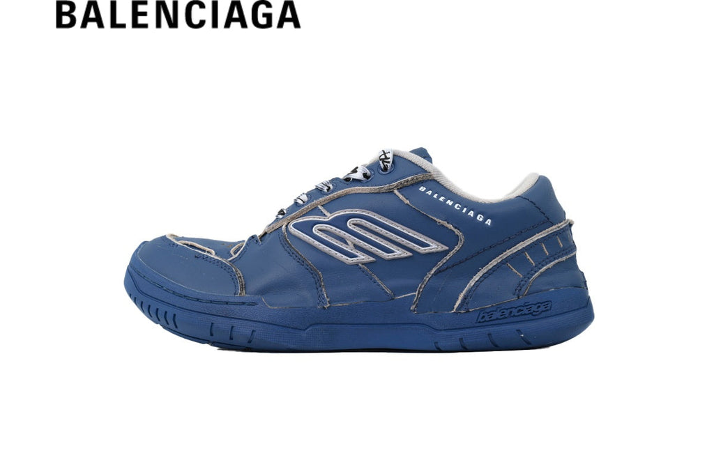 Balenciaga Skate men's shoes  women sneakers in Blue
