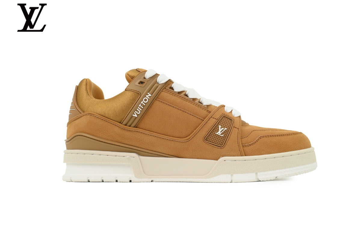 Louis Vuitton LV shoes for man  women Trainer Sneaker